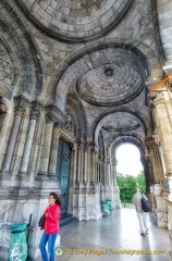 Portico of Sacré-Coeur